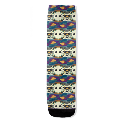 Spider Granma's Love Village Socks | Afrocentric Queer Art