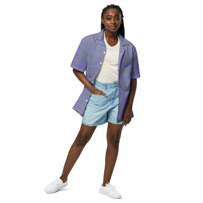 Lavender Love Button Shirt | Queer Pride Apparel