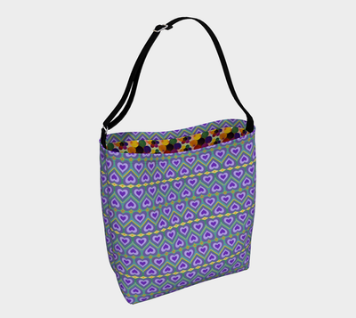 Lavender Love Day Tote | Queer Art & Black Pride