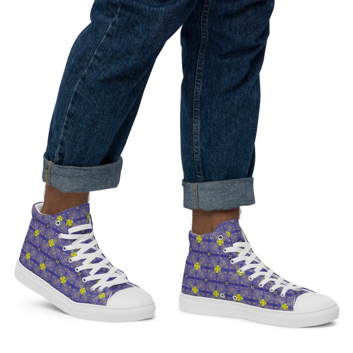 Osolokere Pathways High Top Canvas Shoes
