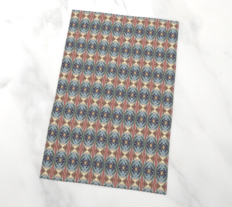 Exit The Cosmic Egg Tea Towel | Afrocentric Kitchen Decor