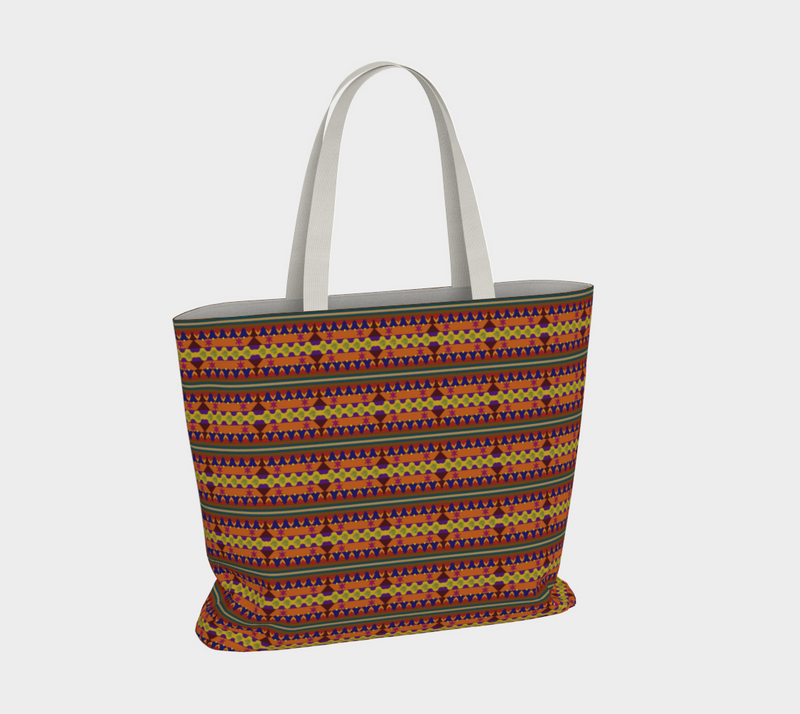 Kujichagulia Large Tote Bag | Black Self-Determination