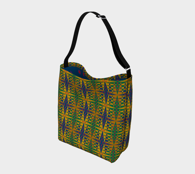 Pitti Pat To Market Day Tote | Afrocentric Shopping Bag