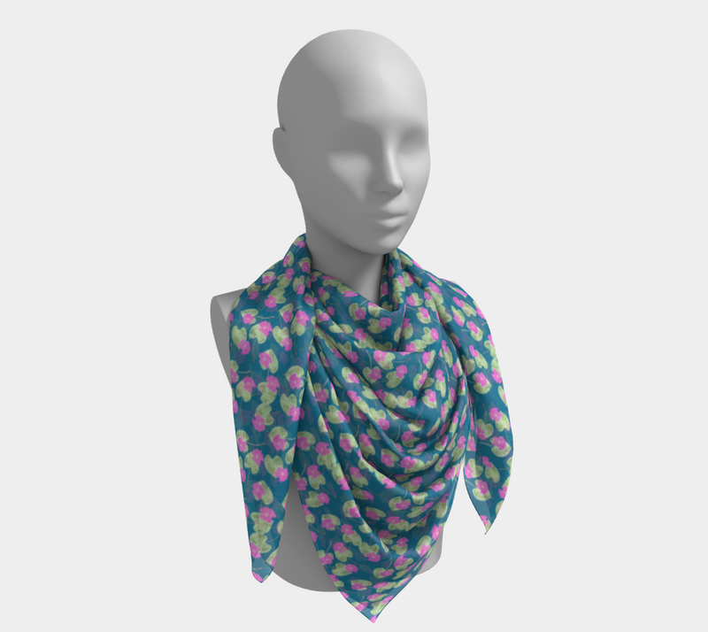 High John, Hey! Square Silk Scarf | Black Southern Folklore
