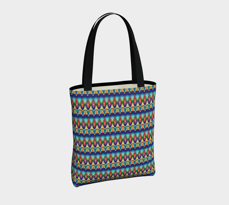 Our Sacred Temples Tote Bag | Afrocentric Spirituality