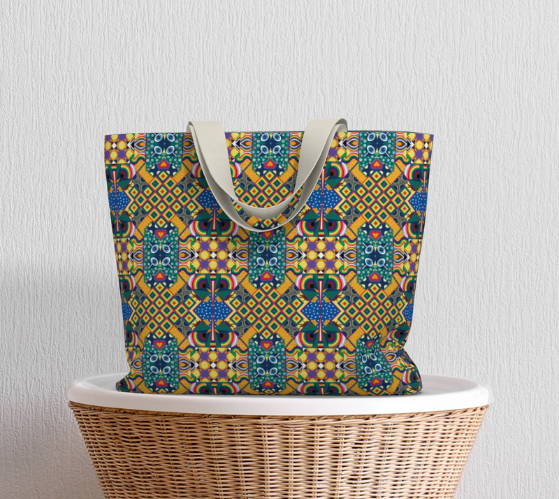 Chaos Iz Liberation Market Tote