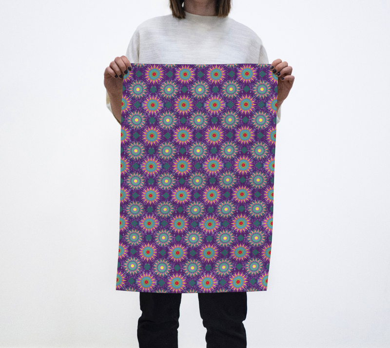 Bonfire Night Tea Towel | Black Queer Art