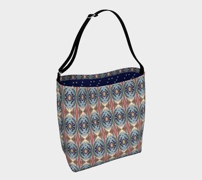 Exit The Cosmic Egg Day Tote | Black Queer Art