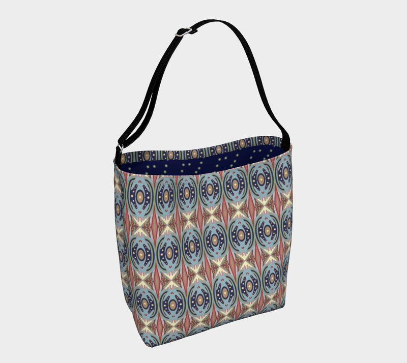 Exit The Cosmic Egg Day Tote | Black Queer Art