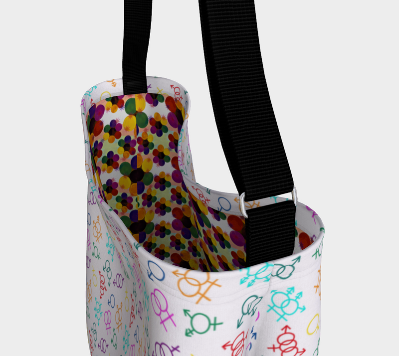 Come As You Are (Light) Day Tote | Queer Affirming Art