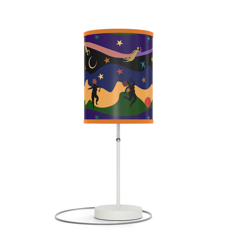 Autumn Dancers Table Lamp | Afrocentric Home Decor