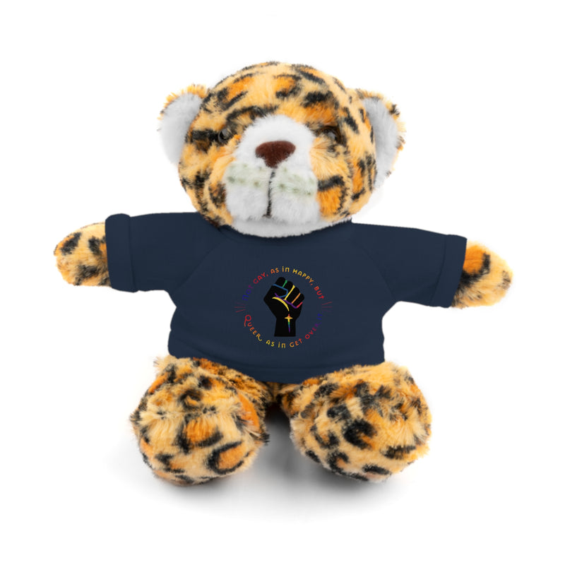 Get Used To It Stuffed Animal | Queer Pride Decor