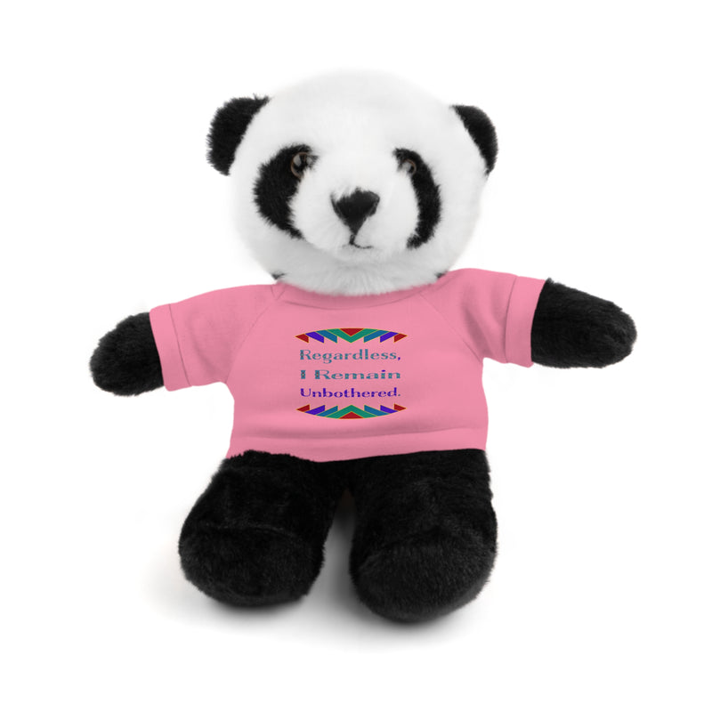 Regardless, I Remain Unbothered Stuffed Animal | Black Pride Accessories