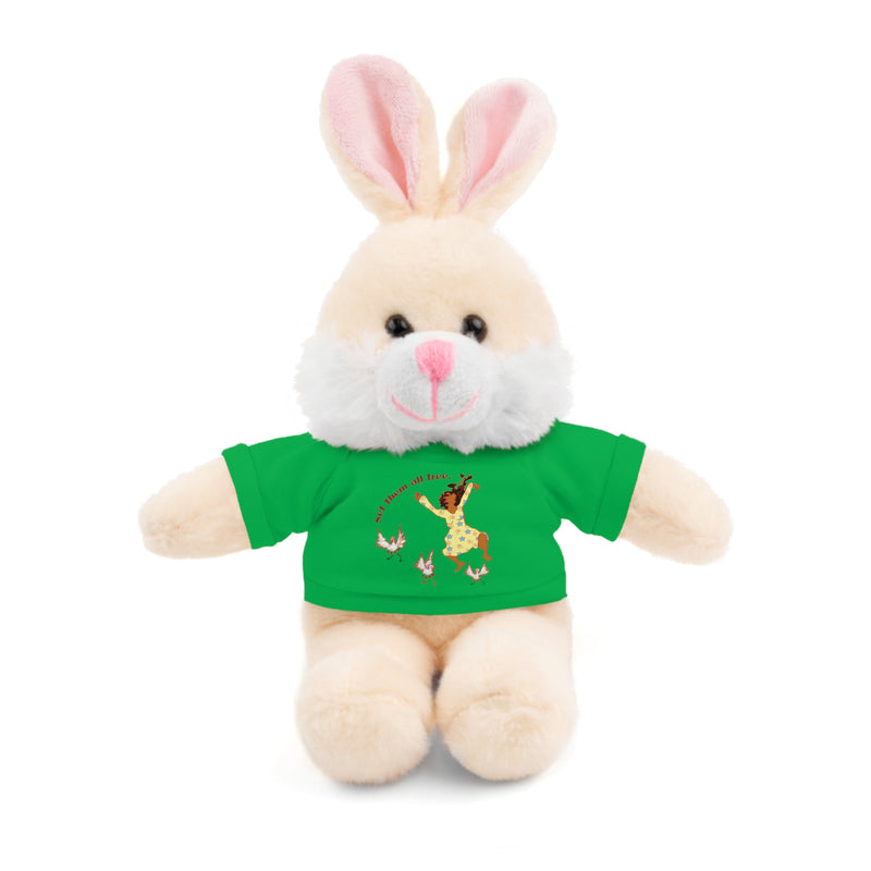Set Em All Free Stuffed Animal | Black Liberation Decor
