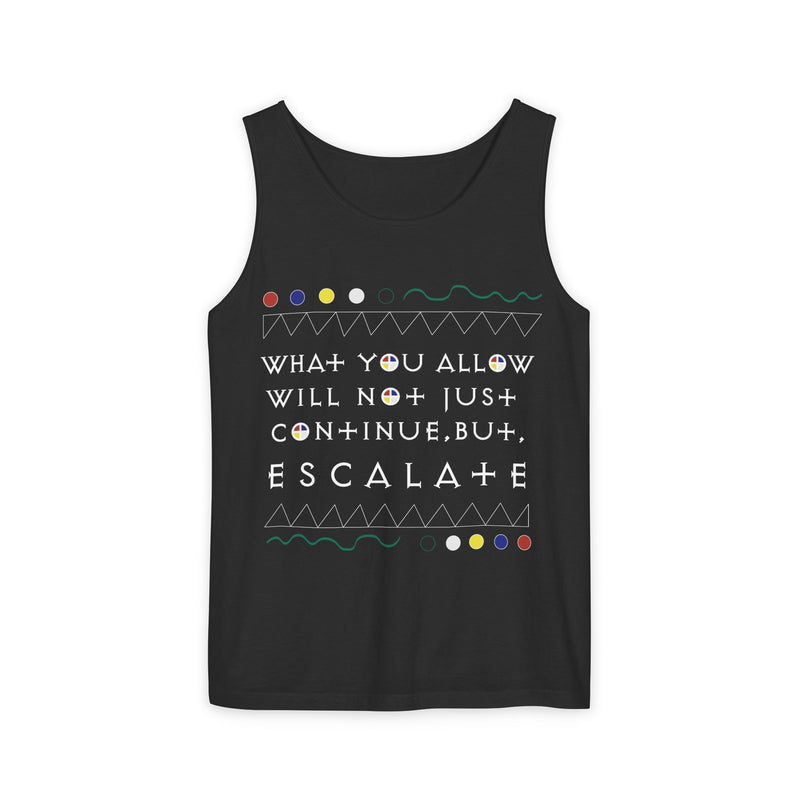 What You Allow... Tank Top | Black Empowerment Apparel