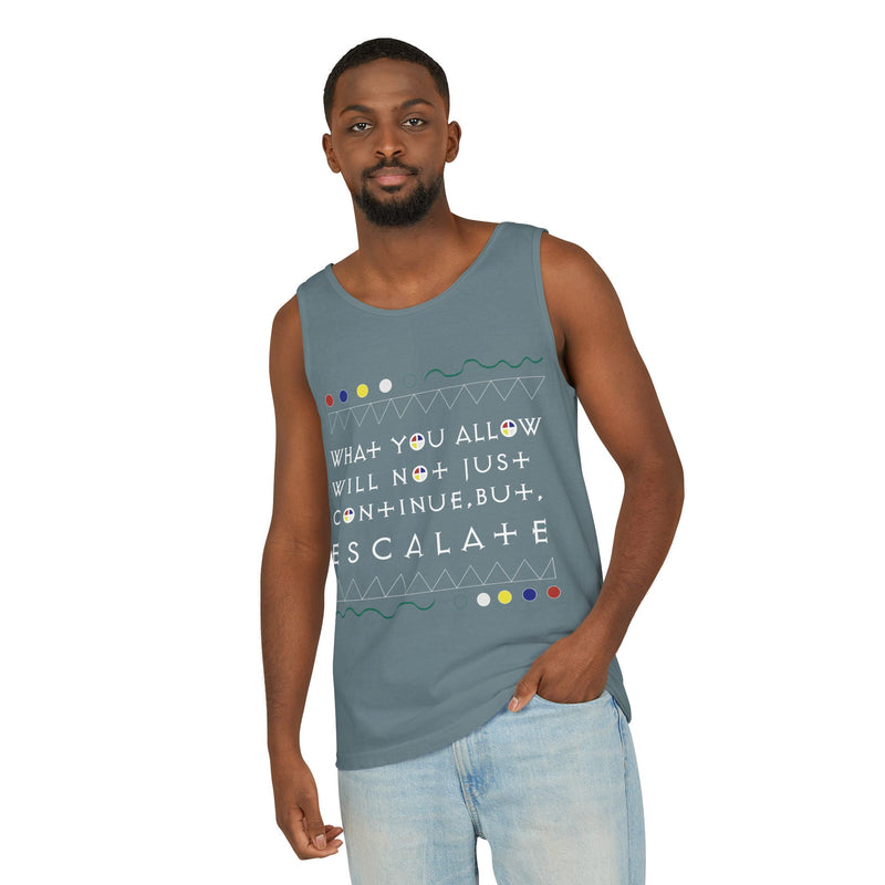 What You Allow... Tank Top | Black Empowerment Apparel