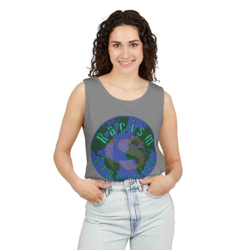 Racism Is Expensive Tank Top | Black Protest Art