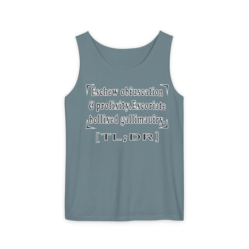 [TL;DR] Tank Top | Black Queer Affirmation