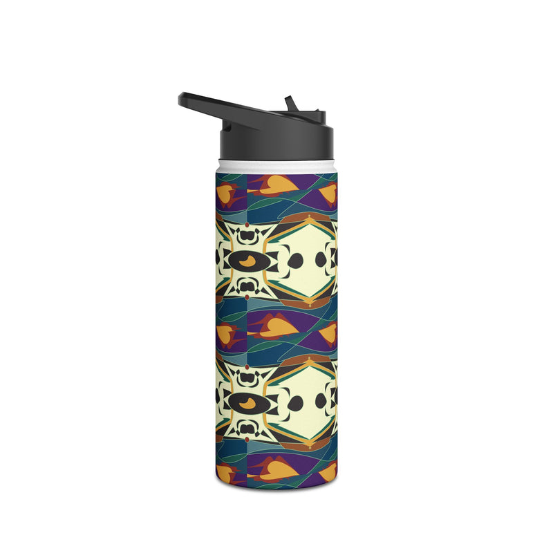 Spider Granma's Love Village Slender Water Bottle