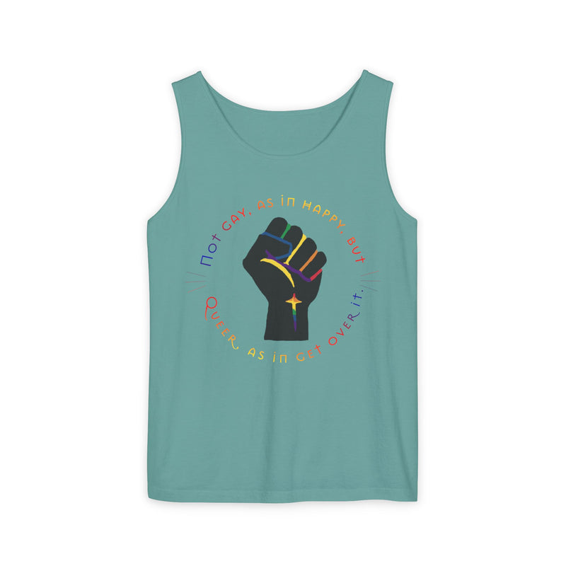 Get Used To It Tank Top | Queer Pride Apparel