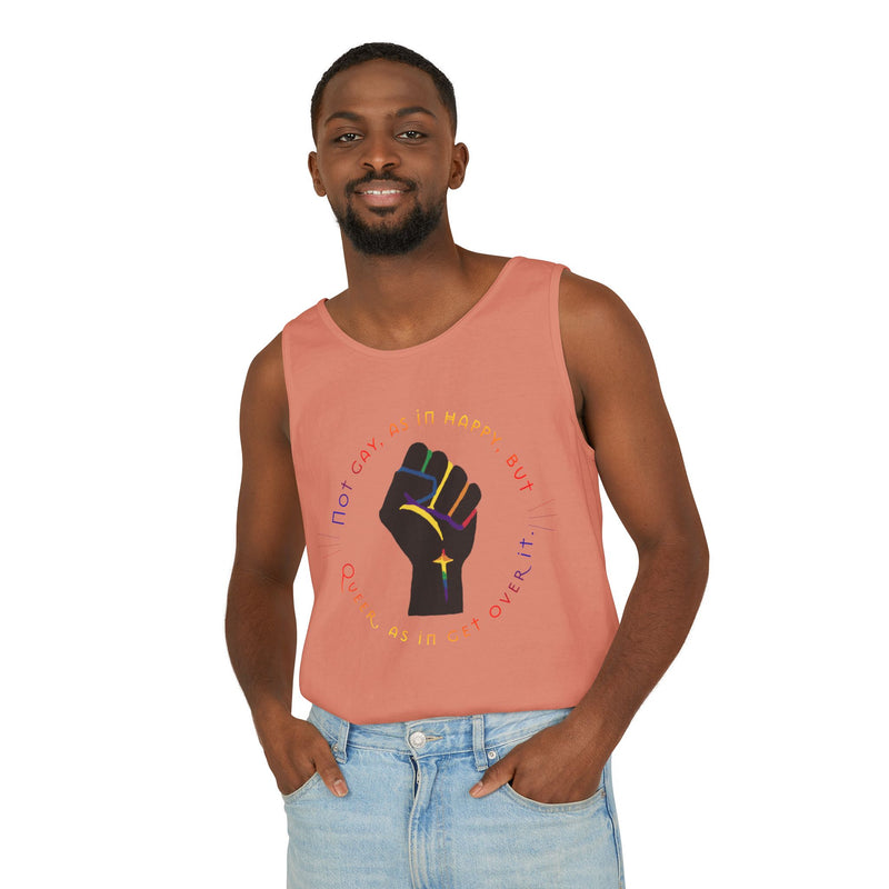 Get Used To It Tank Top | Queer Pride Apparel