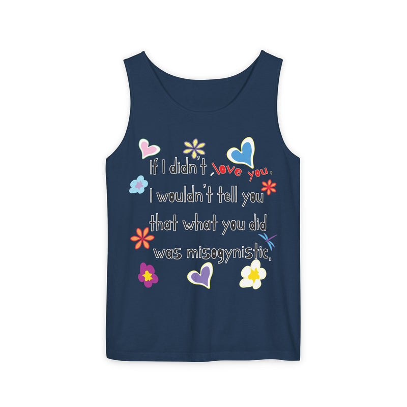 Love Wins (Anti-Misogyny) Tank Top | Black Queer Art