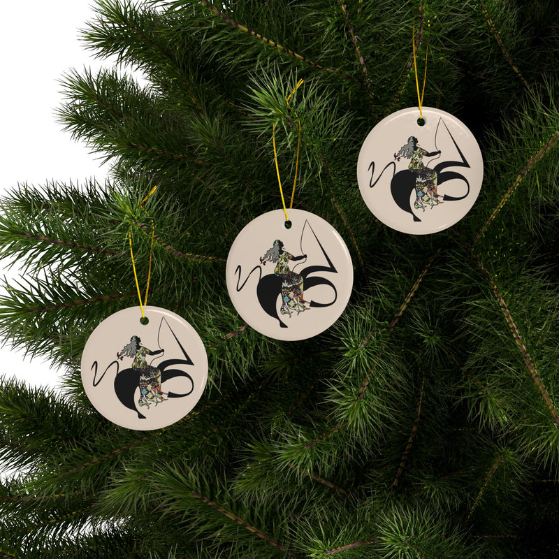 Carried Away Ceramic Ornament | Black Queer Home Decor