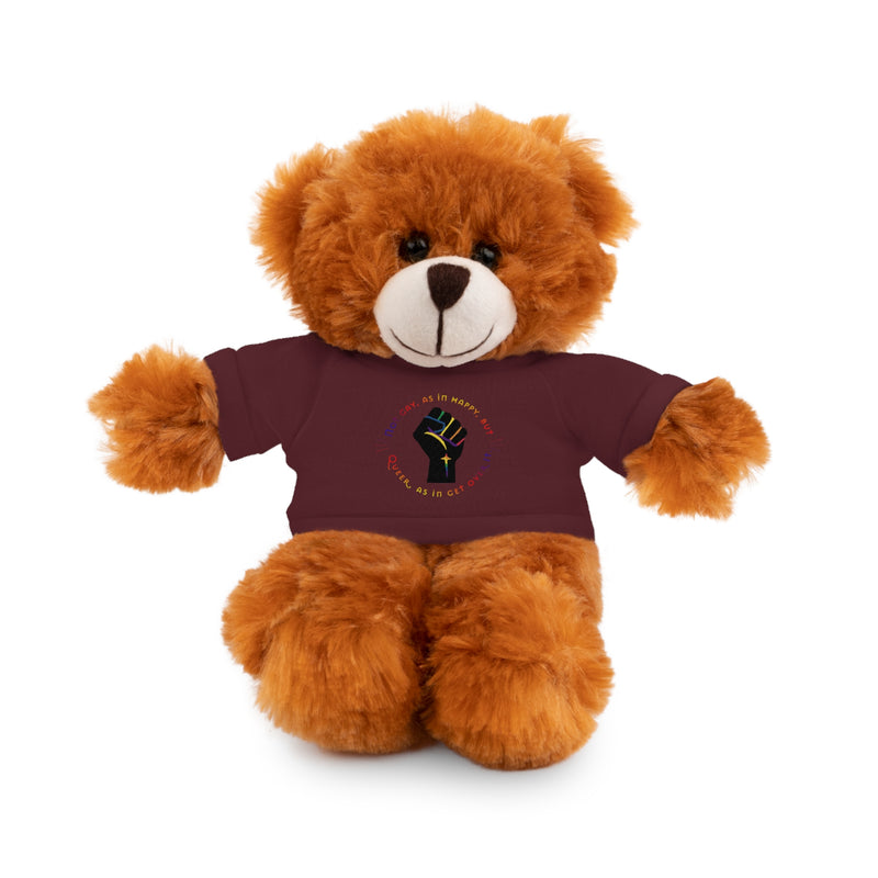 Get Used To It Stuffed Animal | Queer Pride Decor
