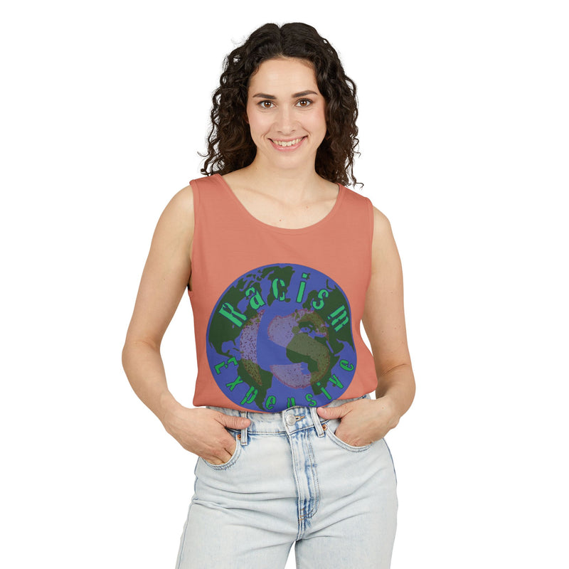 Racism Is Expensive Tank Top | Black Protest Art