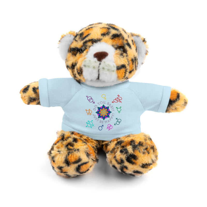 Do You Baby, Just Be Happy Stuffed Animal | Black Queer Joy