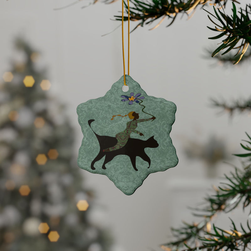 She Gives Ceramic Ornaments | Black Queer Art