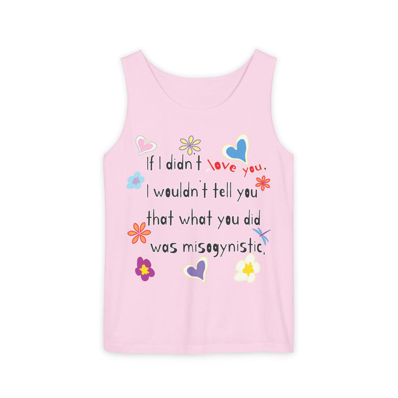 Love Wins (Anti-Misogyny) Tank Top | Black Queer Art