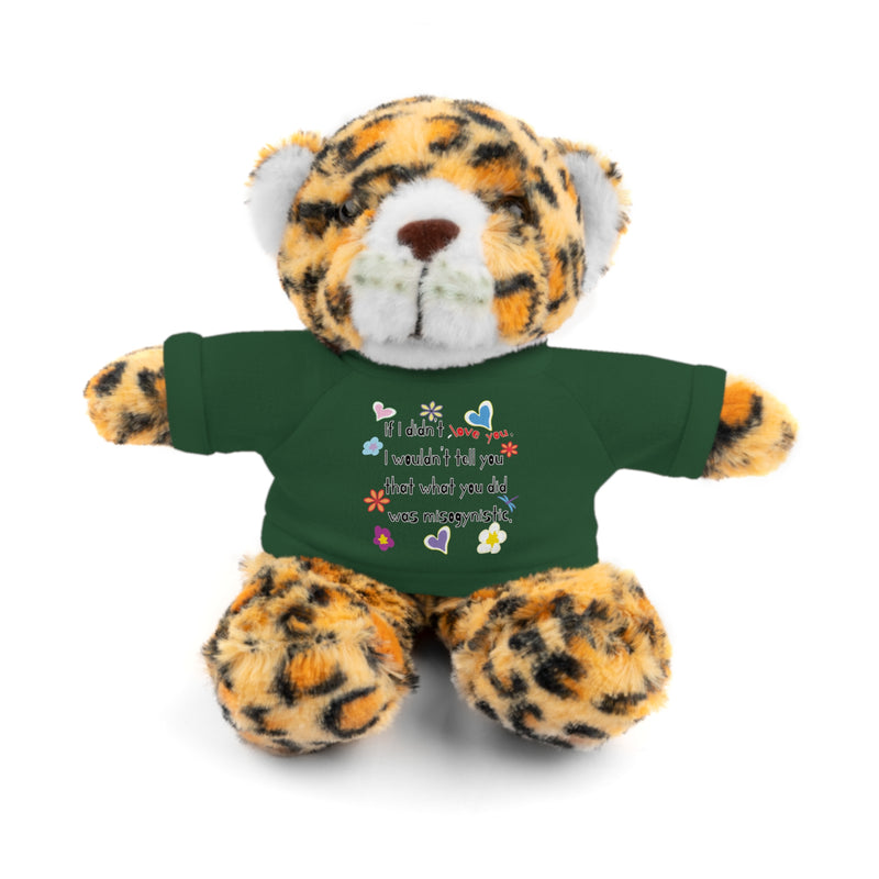 Love Wins (Anti-Misogyny) Stuffed Animal | Queer Affirming Gifts