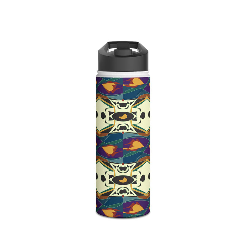 Spider Granma's Love Village Slender Water Bottle