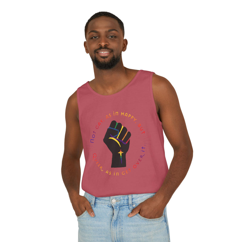 Get Used To It Tank Top | Queer Pride Apparel