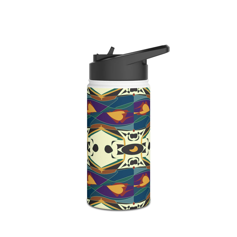 Spider Granma's Love Village Slender Water Bottle