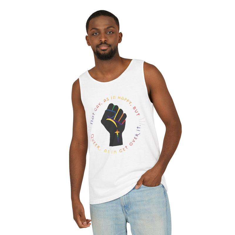 Get Used To It Tank Top | Queer Pride Apparel