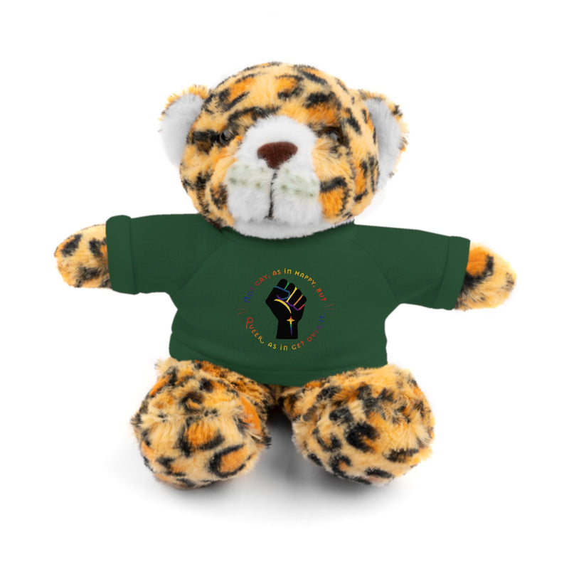 Get Used To It Stuffed Animal | Queer Pride Decor