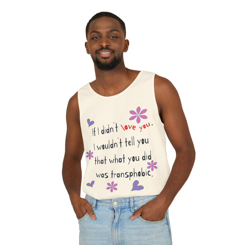 Love Wins (Anti-Transphobia) Tank Top | LGBTQ+ Pride Apparel