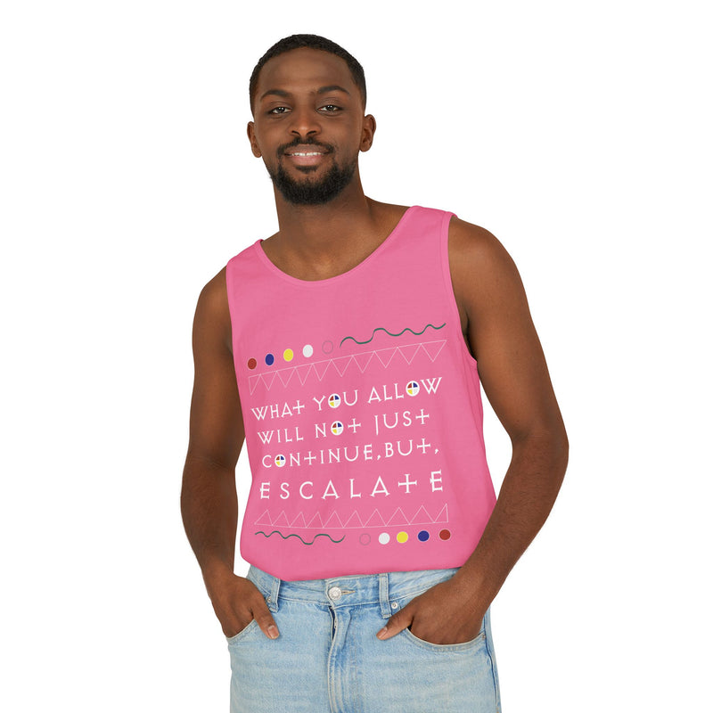 What You Allow... Tank Top | Black Empowerment Apparel
