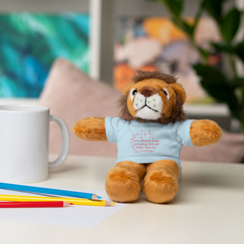 Love Black Boys Everyday Stuffed Animal | Black Boy Joy