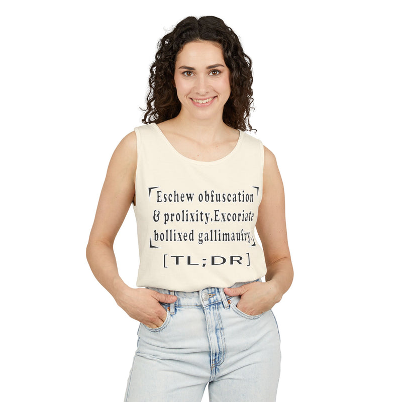 [TL;DR] Tank Top | Black Queer Affirmation