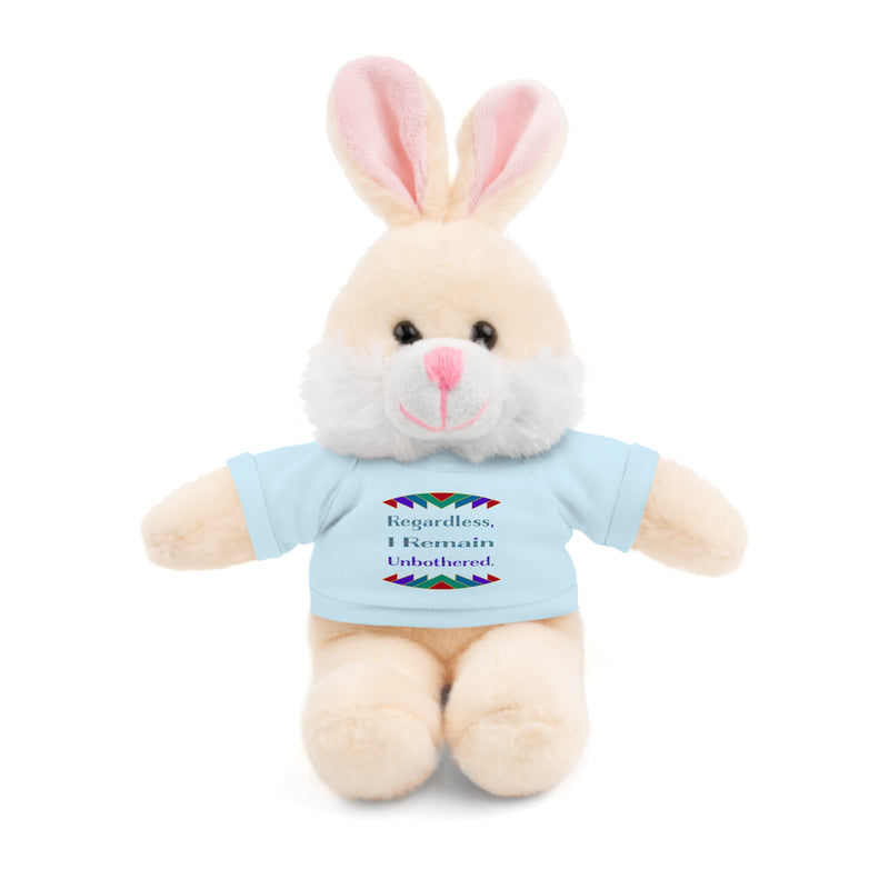 Regardless, I Remain Unbothered Stuffed Animal | Black Pride Accessories