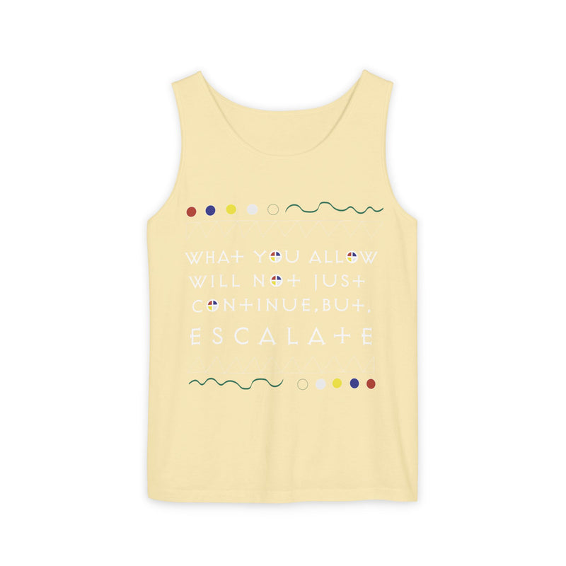 What You Allow... Tank Top | Black Empowerment Apparel