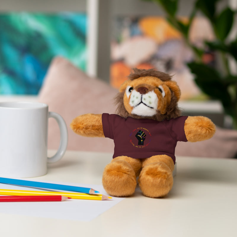 Get Used To It Stuffed Animal | Queer Pride Decor