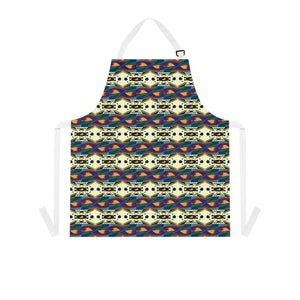 Spider Granma's Love Village Apron | Afrocentric Kitchen Decor