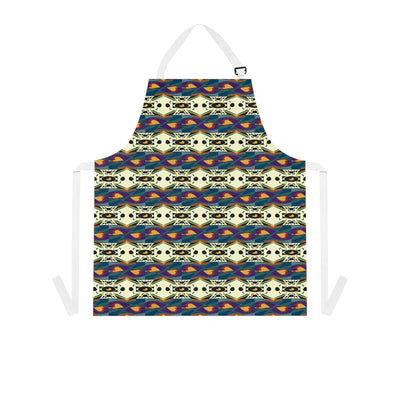 Spider Granma's Love Village Apron | Afrocentric Kitchen Decor