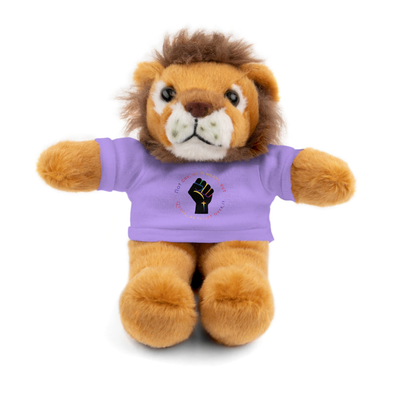Get Used To It Stuffed Animal | Queer Pride Decor