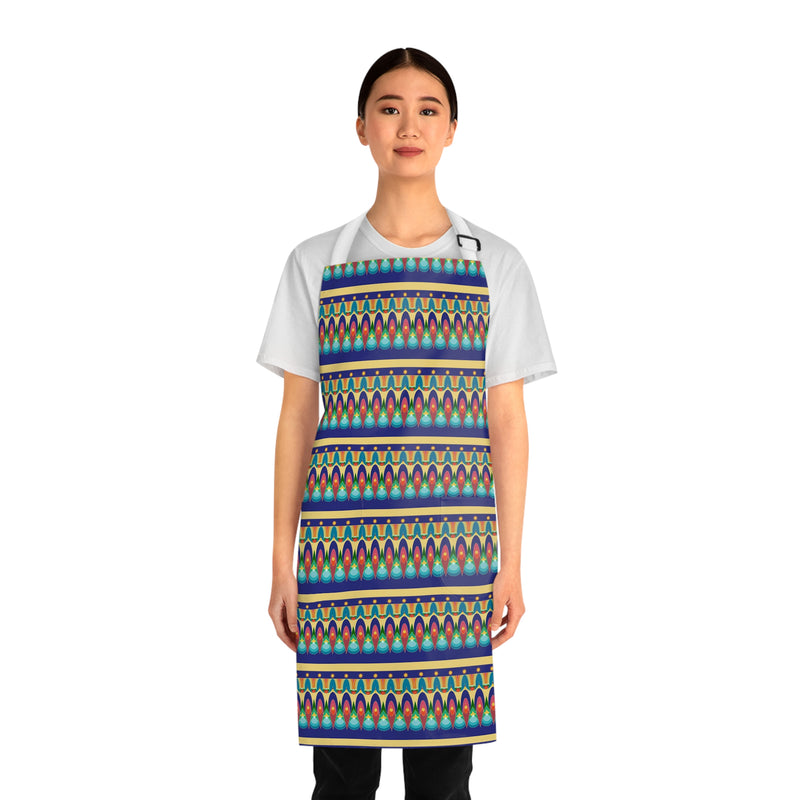 Our Sacred Temples Apron | Afrocentric Kitchen Decor