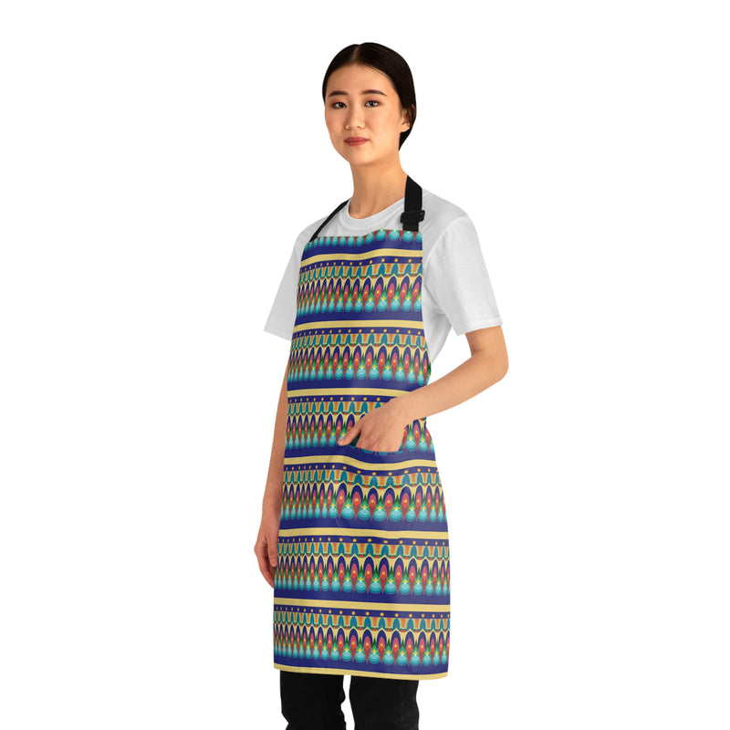Our Sacred Temples Apron | Afrocentric Kitchen Decor